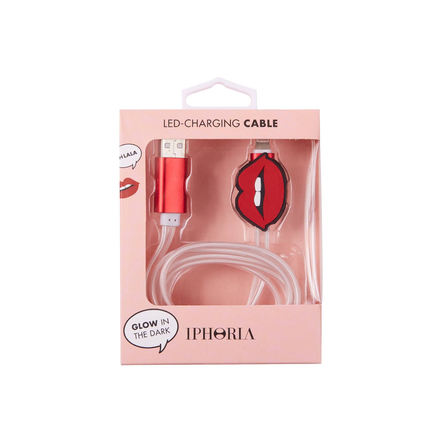 Lighting Cable Red Lips