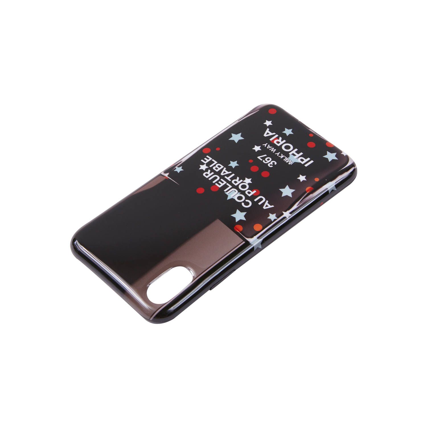 Case for Apple iPhone X/XS - Nailpolish Milky Way