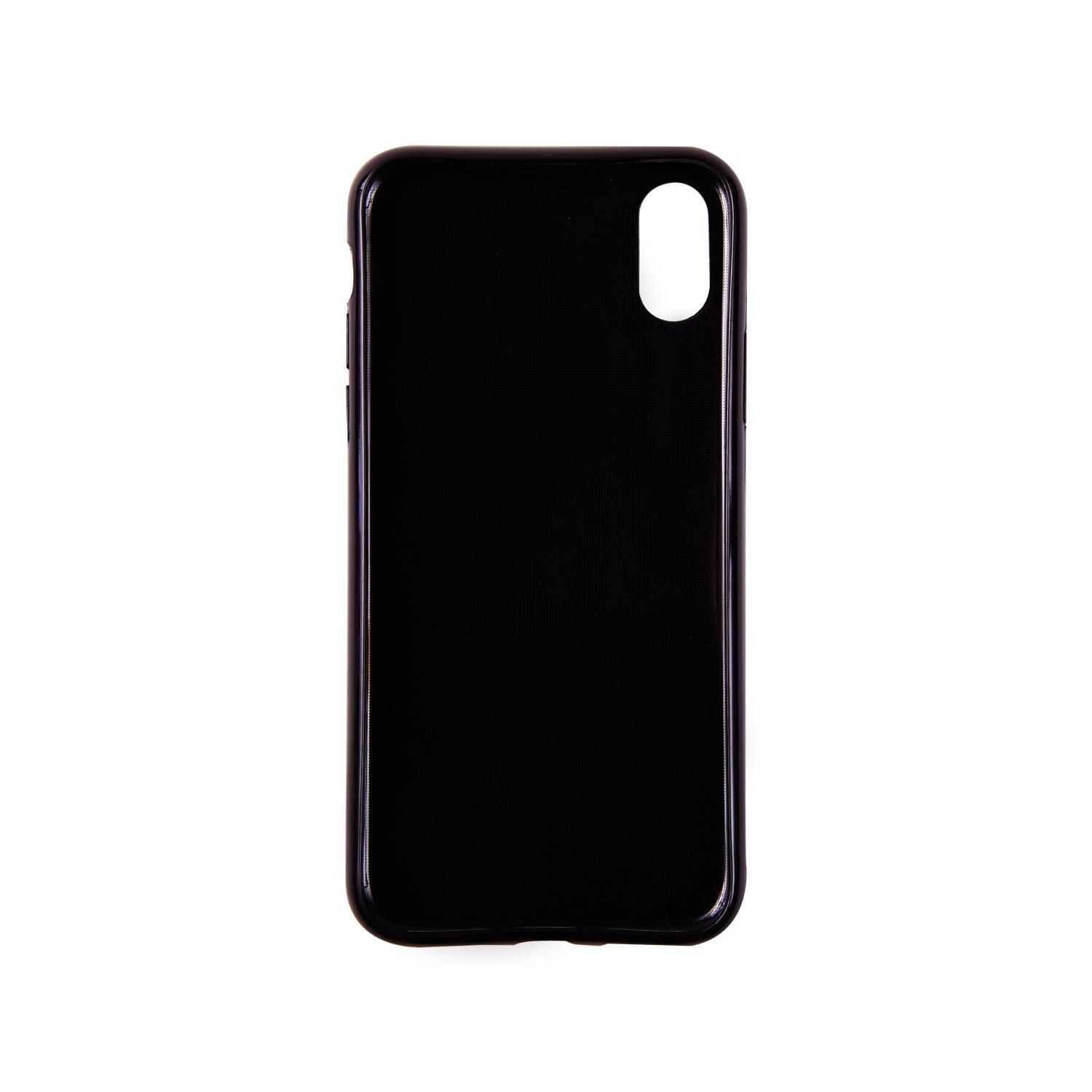 Case for Apple iPhone X/XS - Nailpolish Zig Zag Multicolor