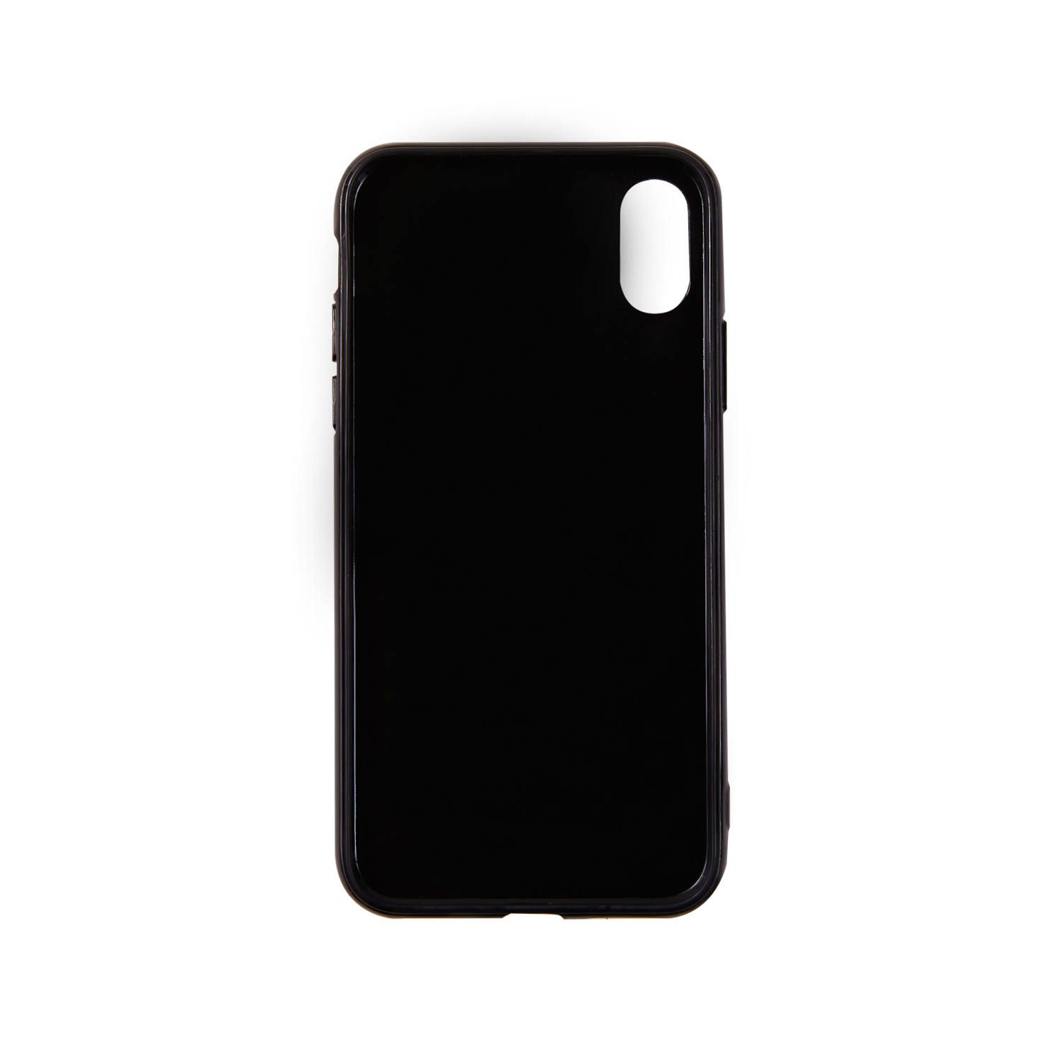 Case with Mirror for Apple iPhone X/XS - Black I Need Space