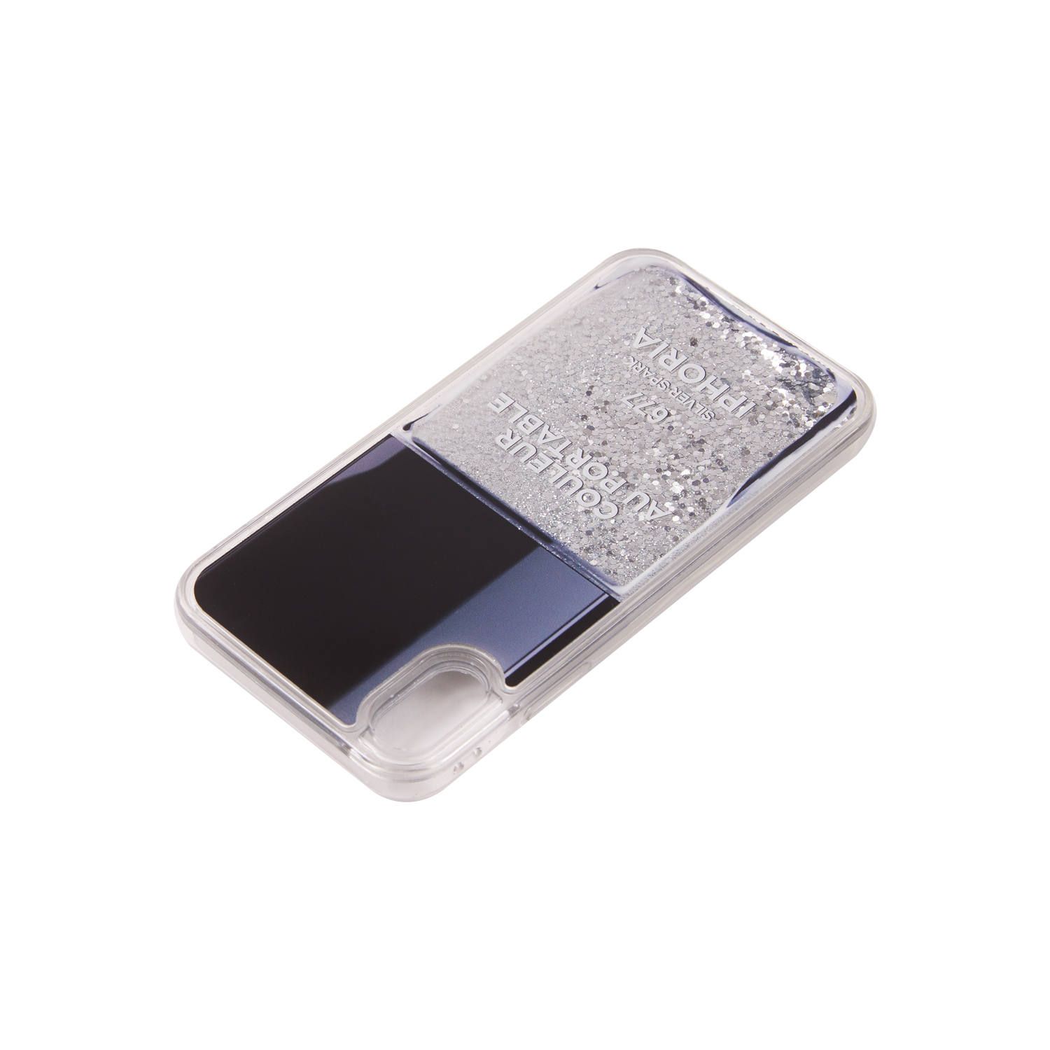 Liquid Case for Apple iPhone X/XS - Nail Polish Grey