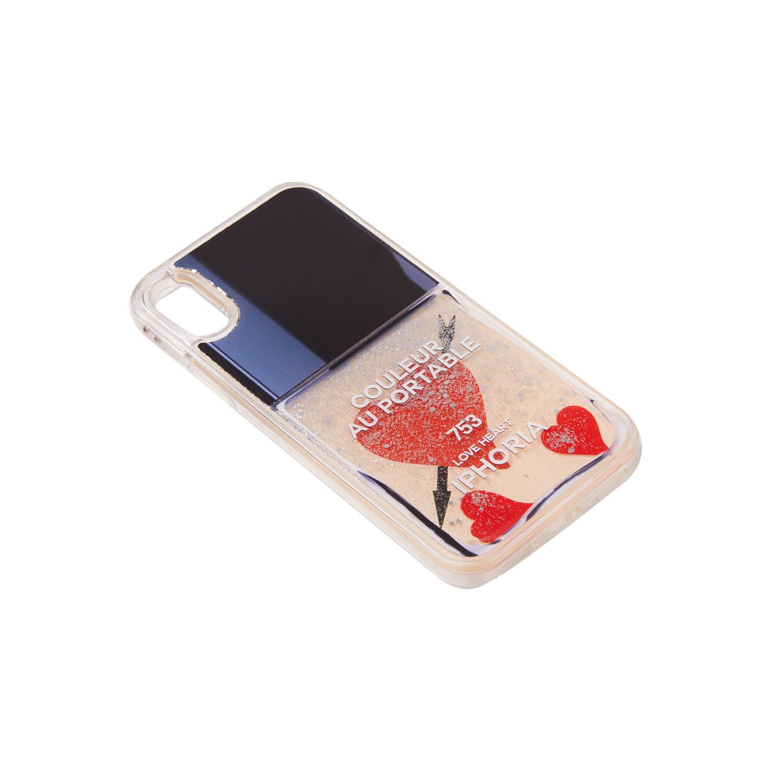 Liquid Case for Apple iPhone X/XS - Heart with Arrow
