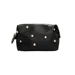 Washbag - Pearl Black with Eyes Charm