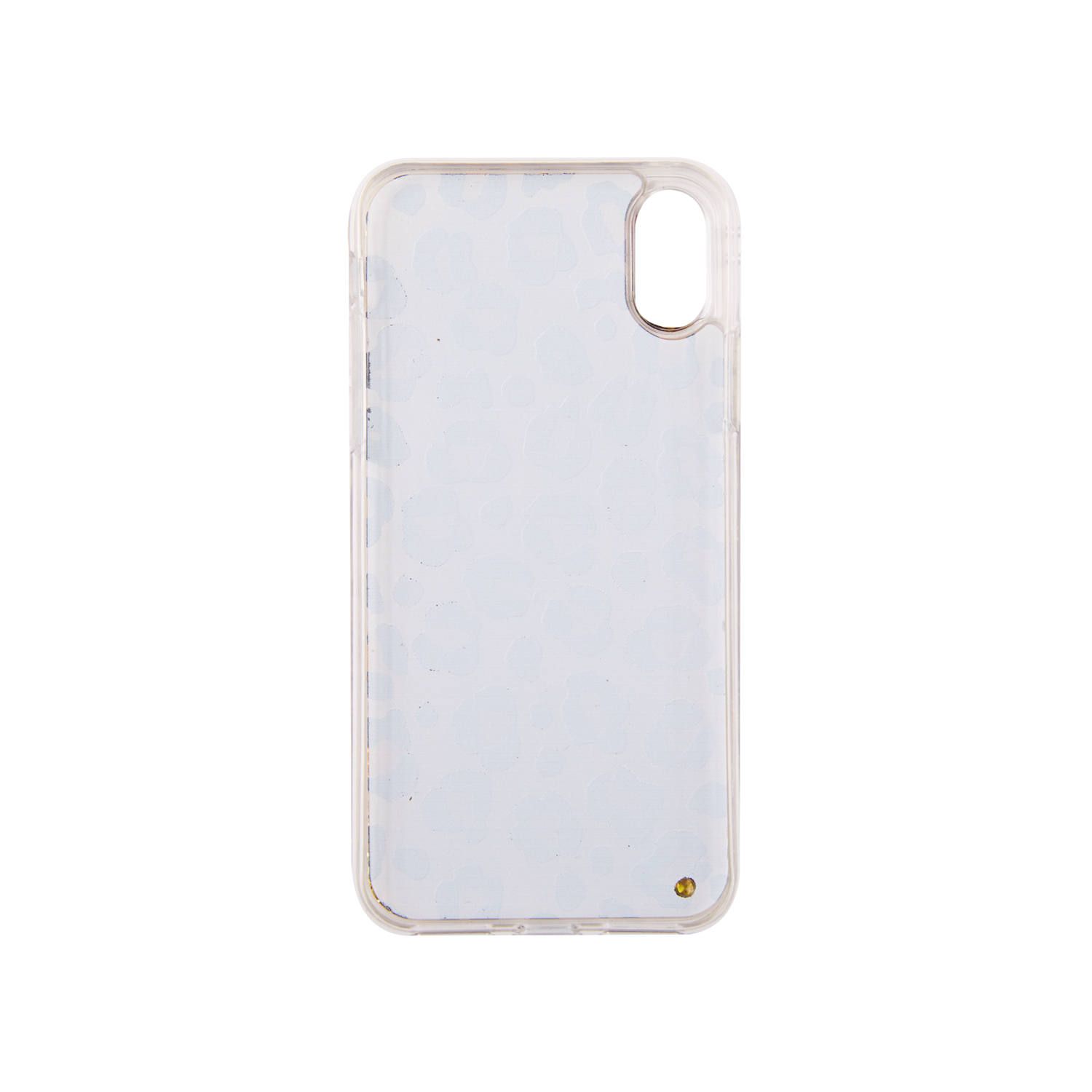 Liquid Case for Apple iPhone X/XS - Leo with Red Hearts