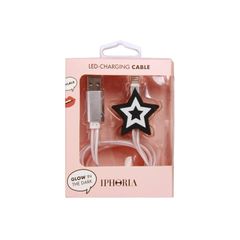 Lighting Cable for Apple iPhone - Black Star