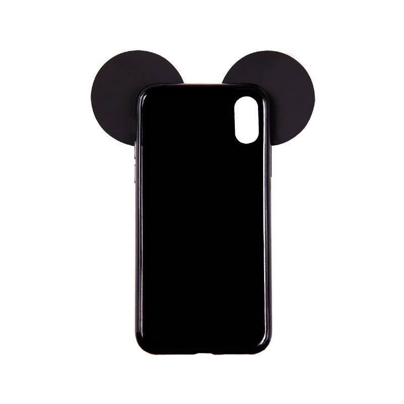 Case for Apple iPhone X/XS - Teddy with Heart and Arrow Multicolor Stripes