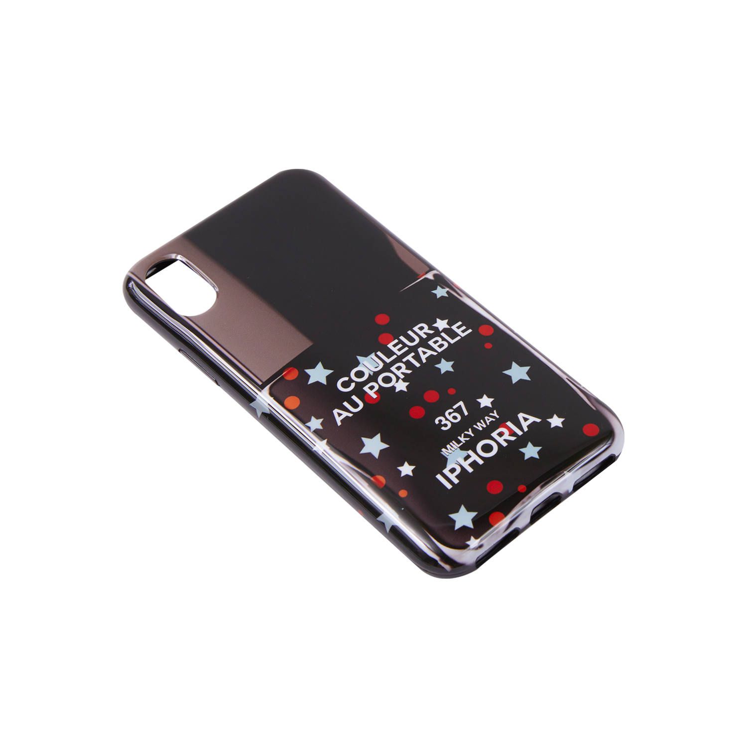 Case for Apple iPhone X/XS - Nailpolish Milky Way