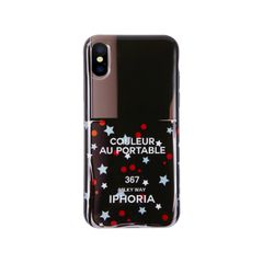 Case for Apple iPhone X/XS - Nailpolish Milky Way