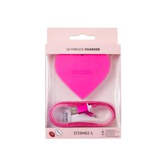 QI Charger wireless - Pink Heart