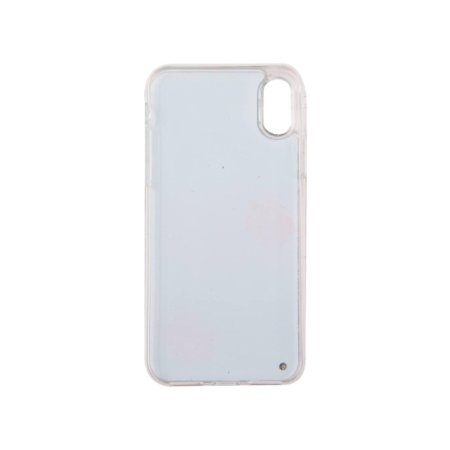 Liquid Case for Apple iPhone X/XS - Perfume Round Multicolor Ornaments and Leo