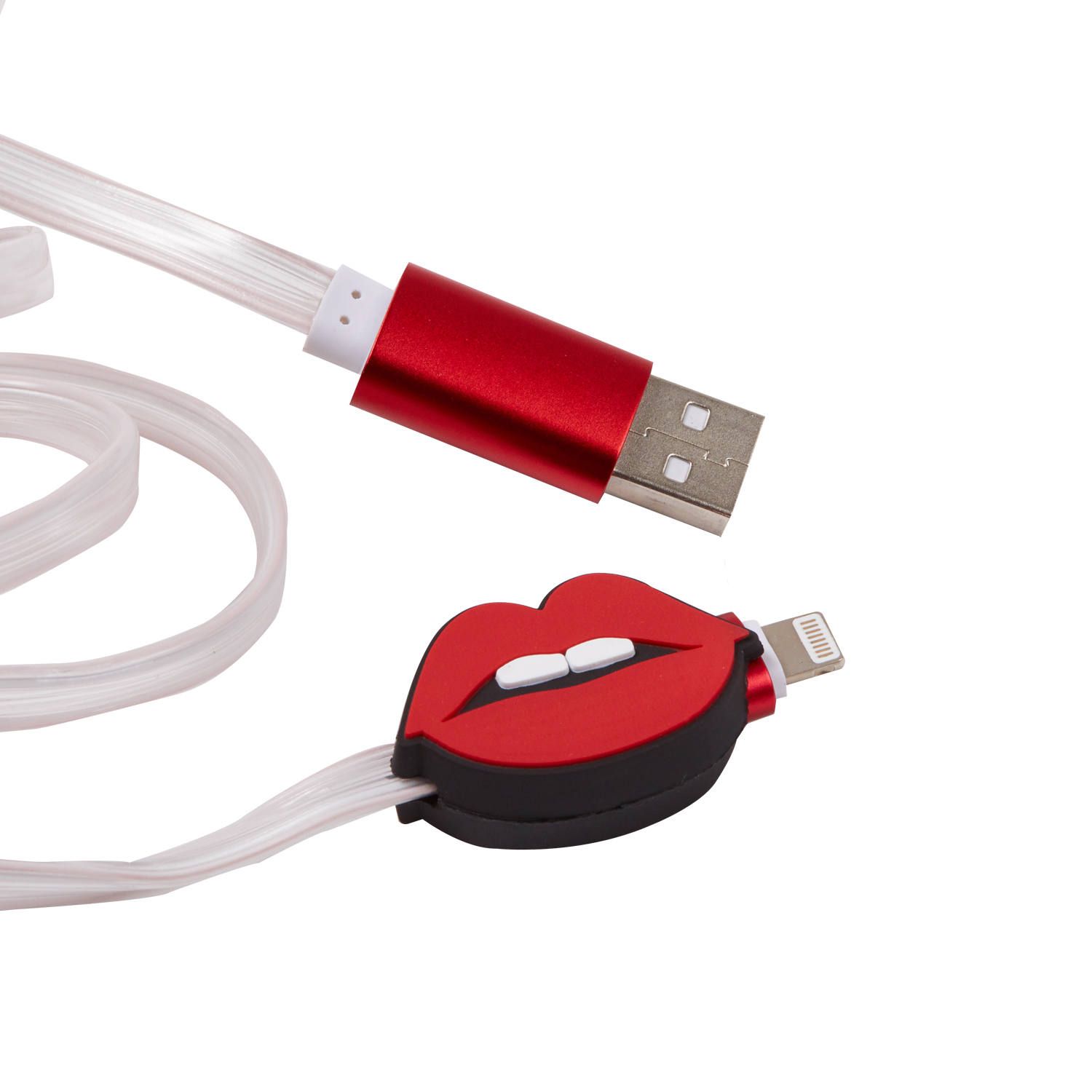 Lighting Cable Red Lips