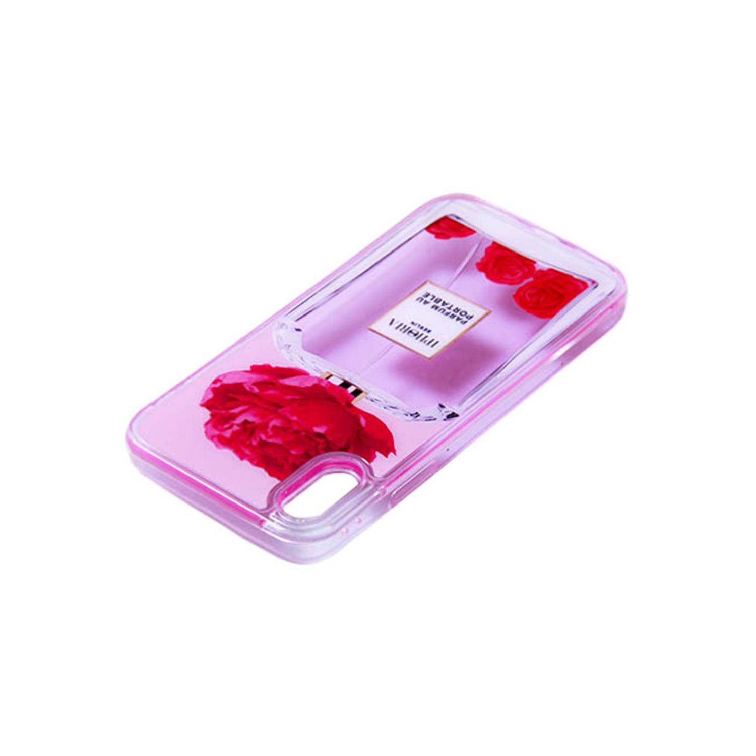 IPHORIA - Liquid Case for Apple iPhone X/XS - Parfum Flower Pink | IPHORIA