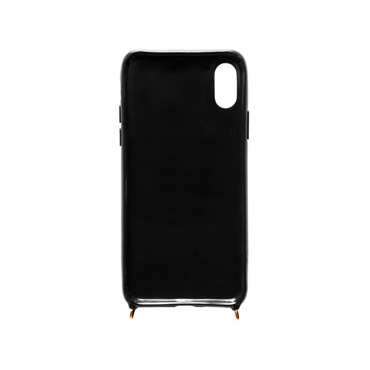 Necklace Case for Apple iPhone X/XS - Black Sky