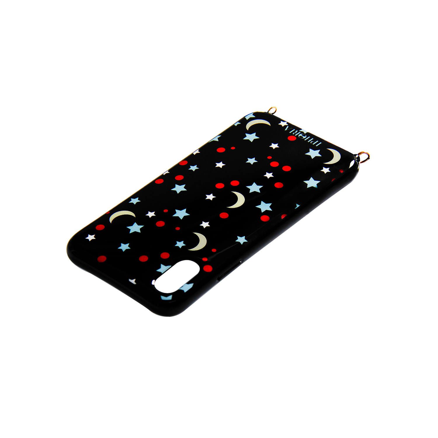 Necklace Case for Apple iPhone X/XS - Black Sky