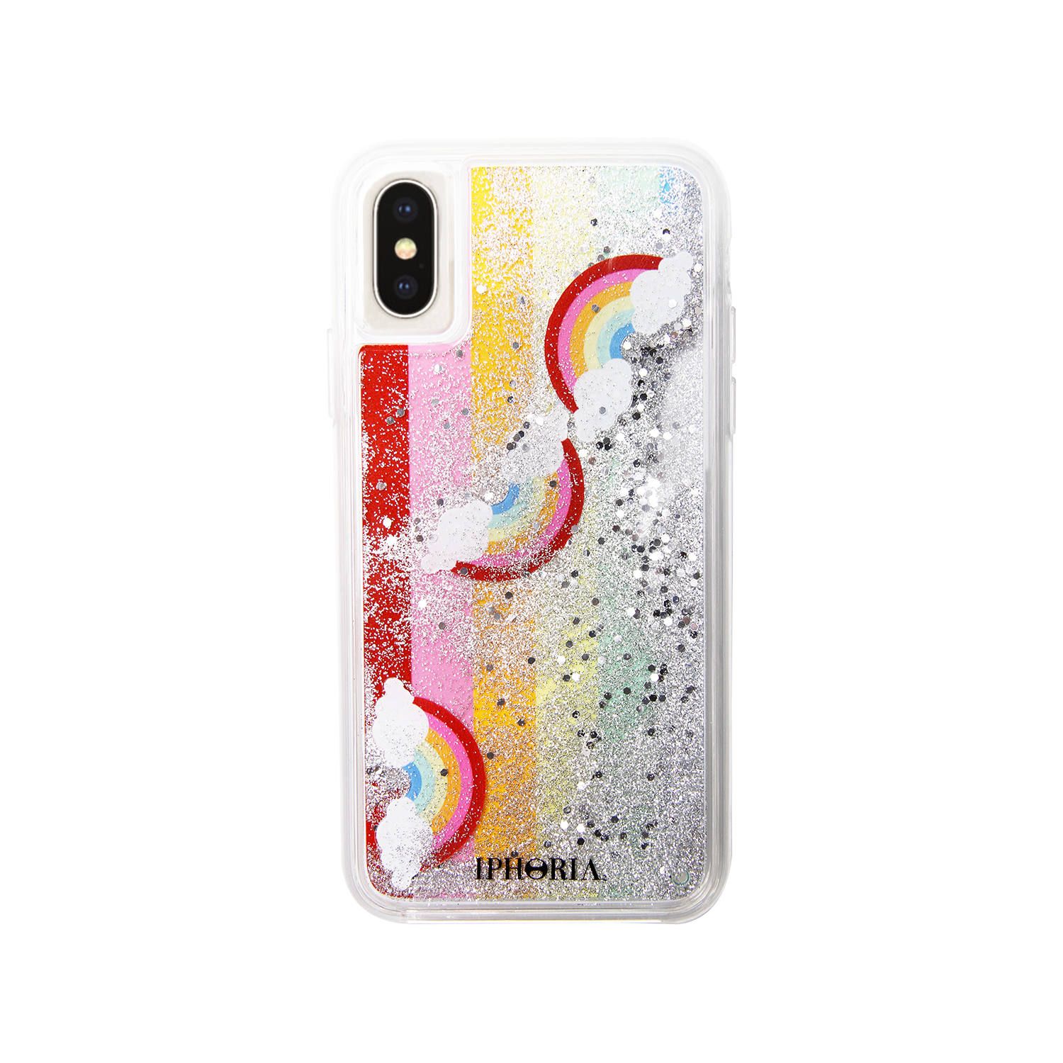 Liquid Case for Apple iPhone X/XS - Rainbows