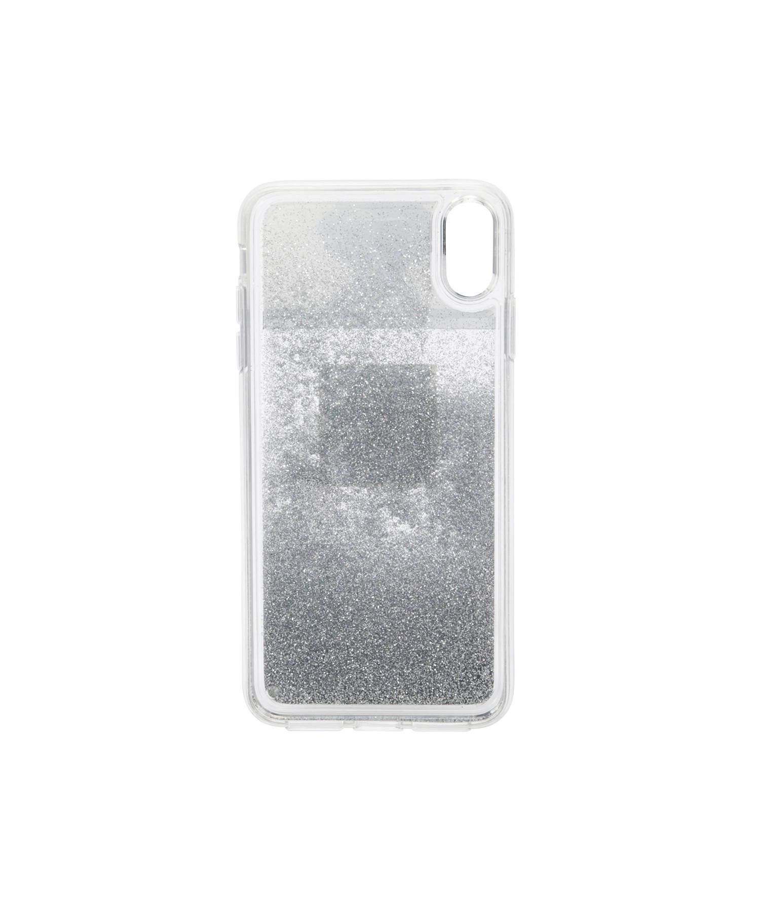 Liquid Case for Apple iPhone XS Max - Silver Glitter
