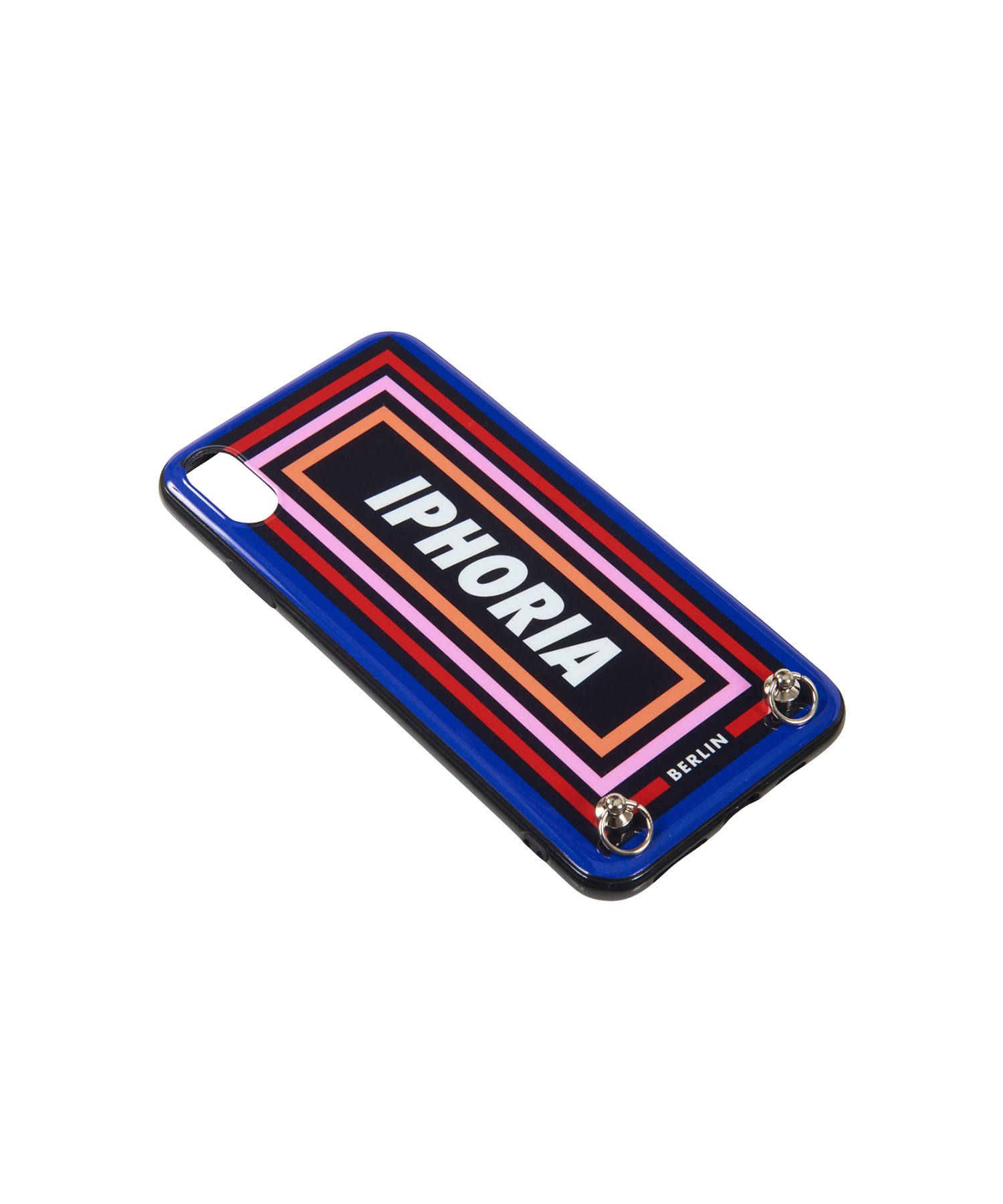Necklace Case for Apple iPhone XS Max with Leo Strap - Iphoria Stripes