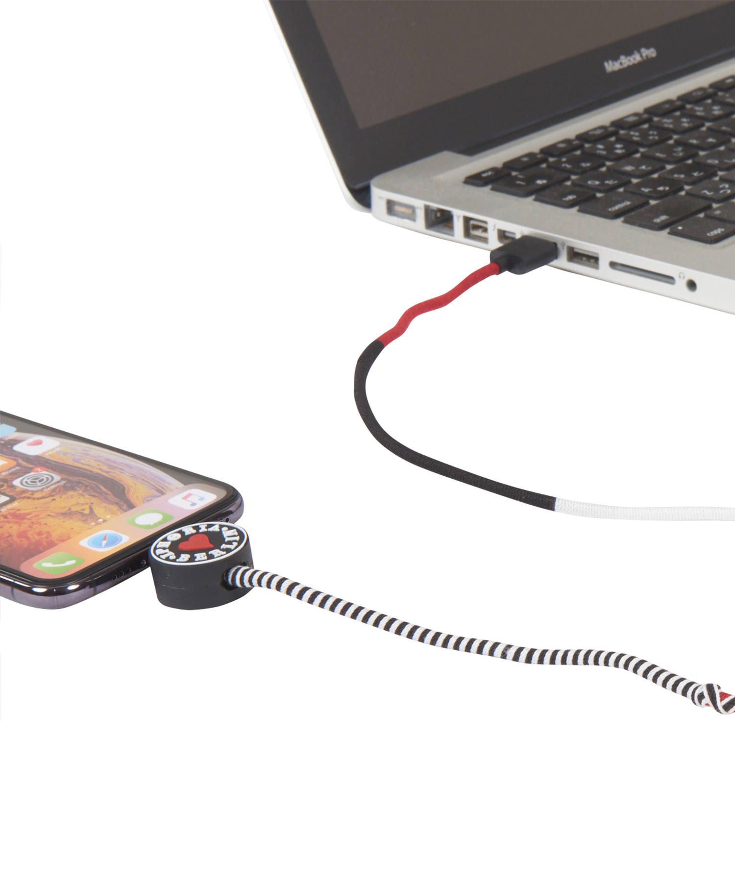 Charging Cable for Apple iPhone - Iphoria Berlin Multicolor