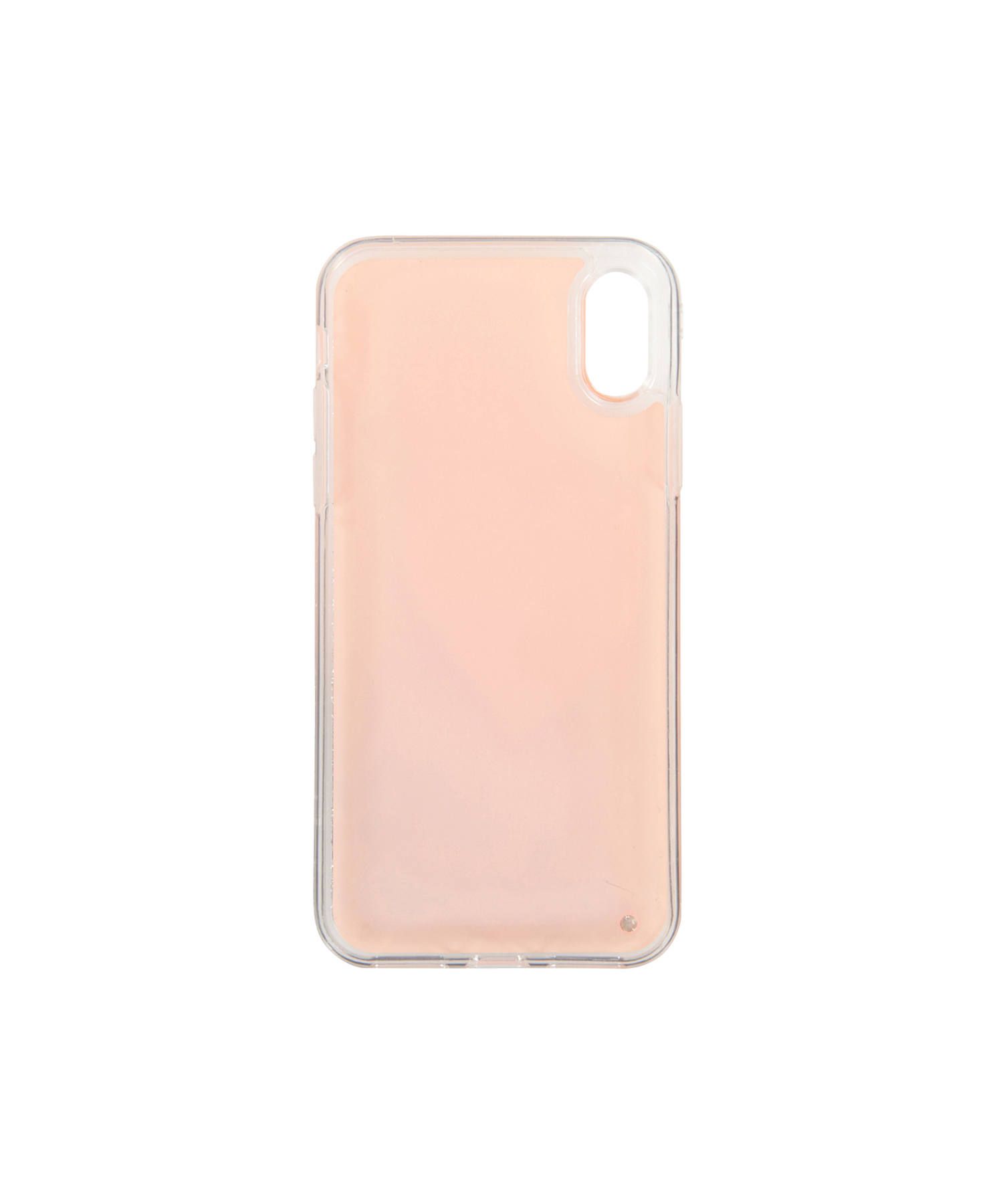 Liquid Case for Apple iPhone X/XS - Nude Heart With Arrow