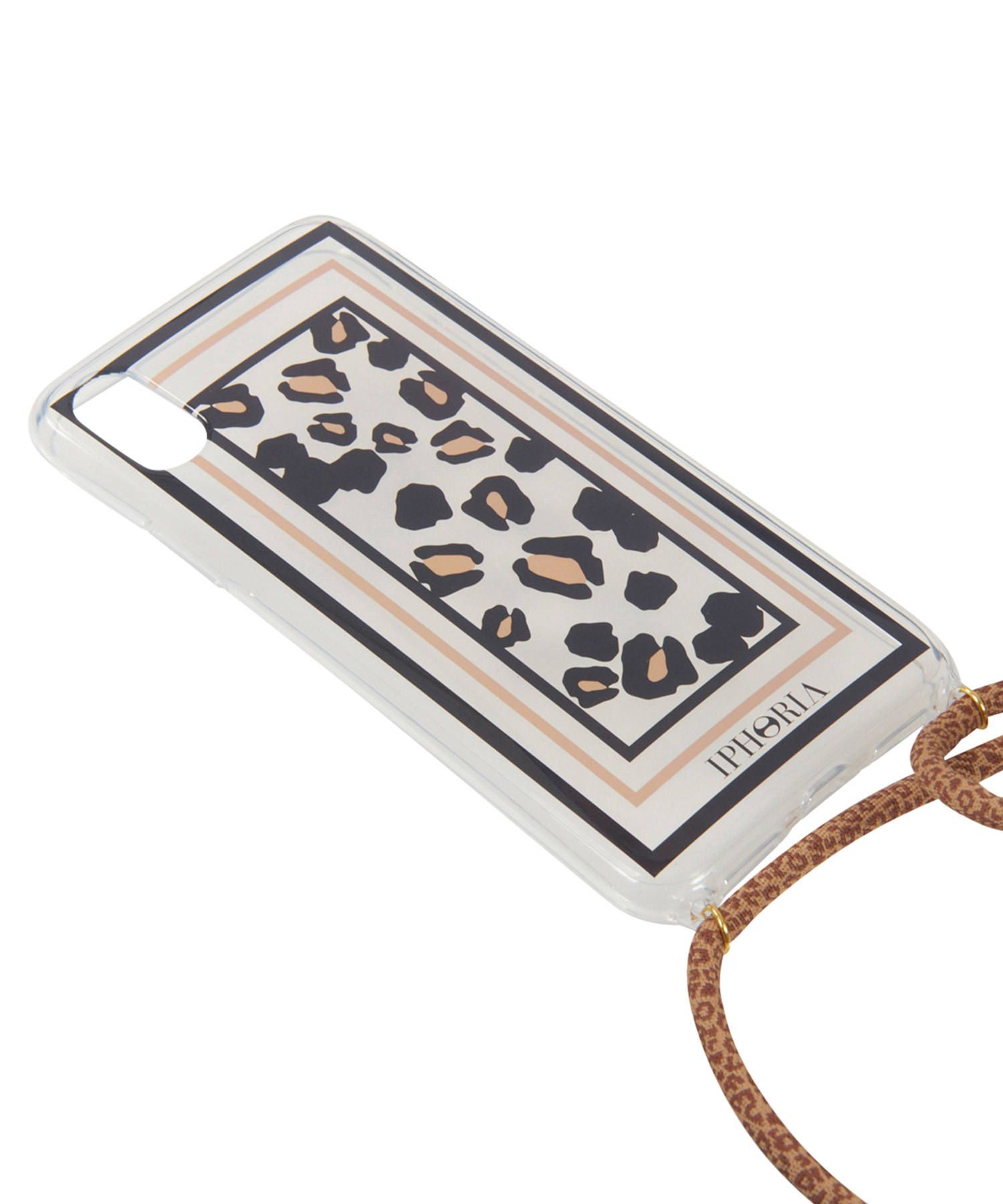 Necklace Case for Apple iPhone X/XS - Transparent Leo