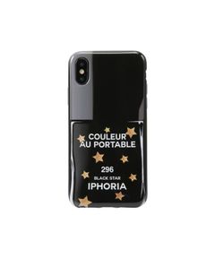 Revival Collection Case for Apple iPhone X/XS - Nail polish Black Star