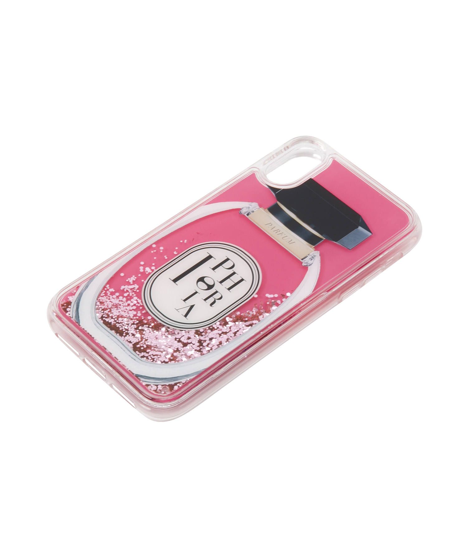 Liquid Case for Apple iPhone XR - Perfume Round Rose