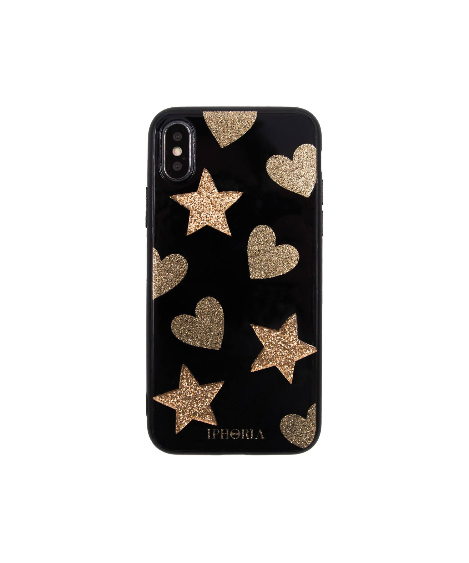 3D Case for Apple iPhone X/XS - Heart Star Pattern