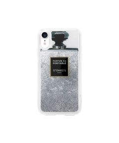 Liquid Case for Apple iPhone XR - Silver Glitter
