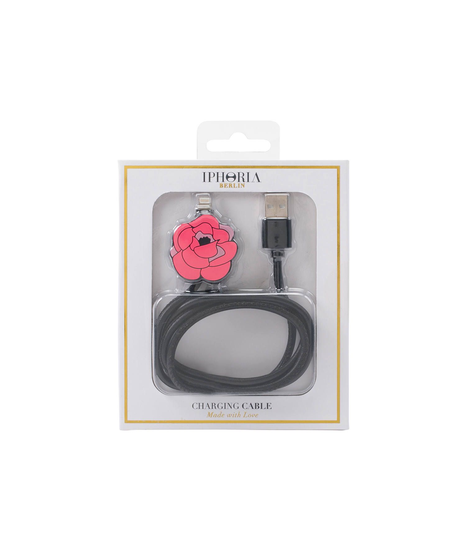 Charging Cable for Apple iPhone - Rose Pink