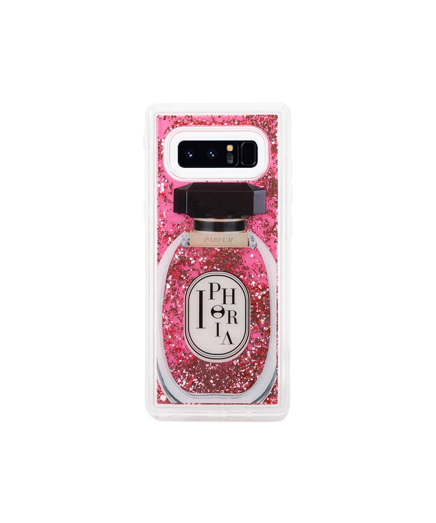 Liquid Case GALAXY Note 8 - Perfume Round Rose