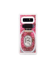 Liquid Case GALAXY Note 8 - Perfume Round Rose