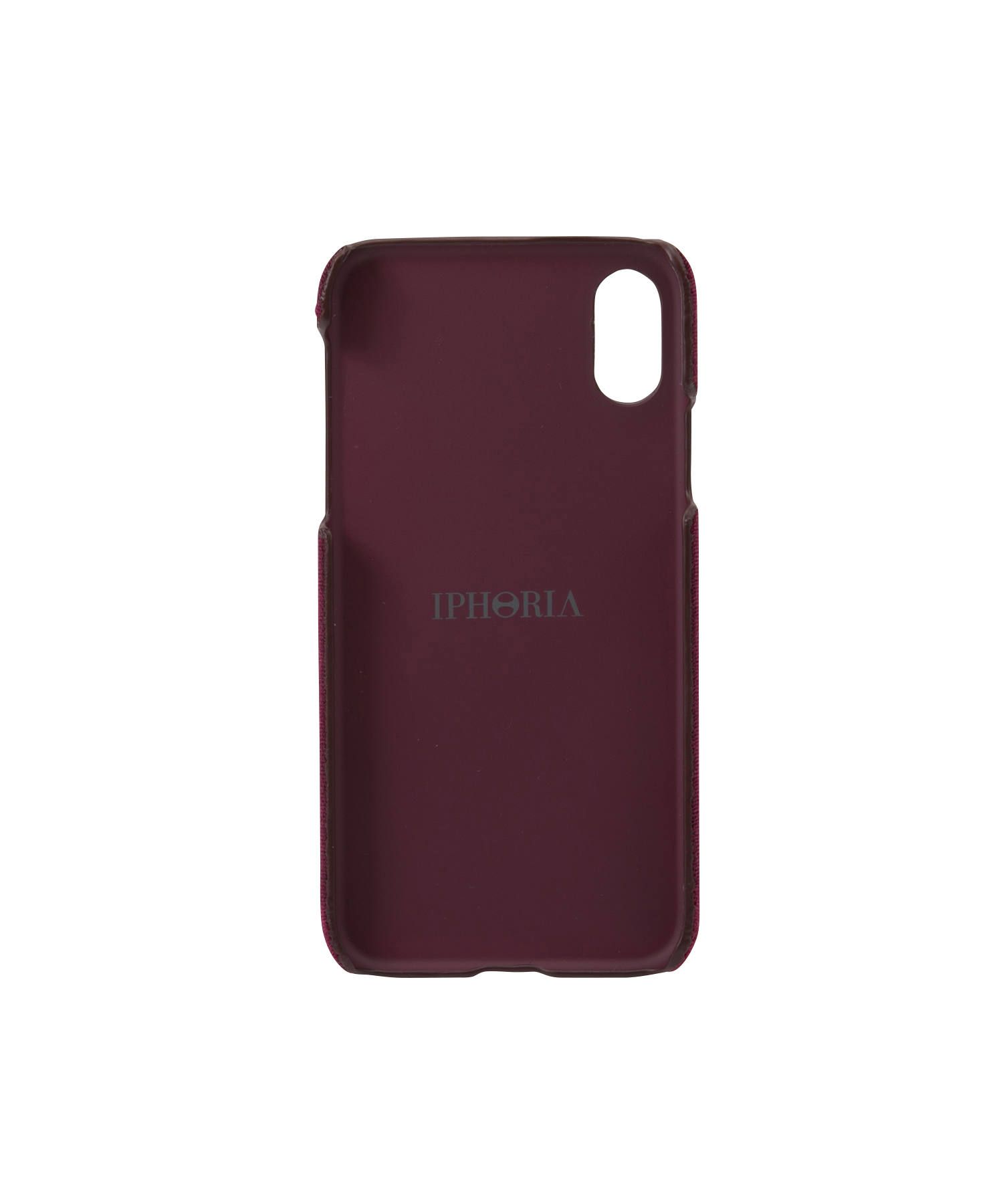 Velvet Case for Apple iPhone X/XS - Purple Velvet Star