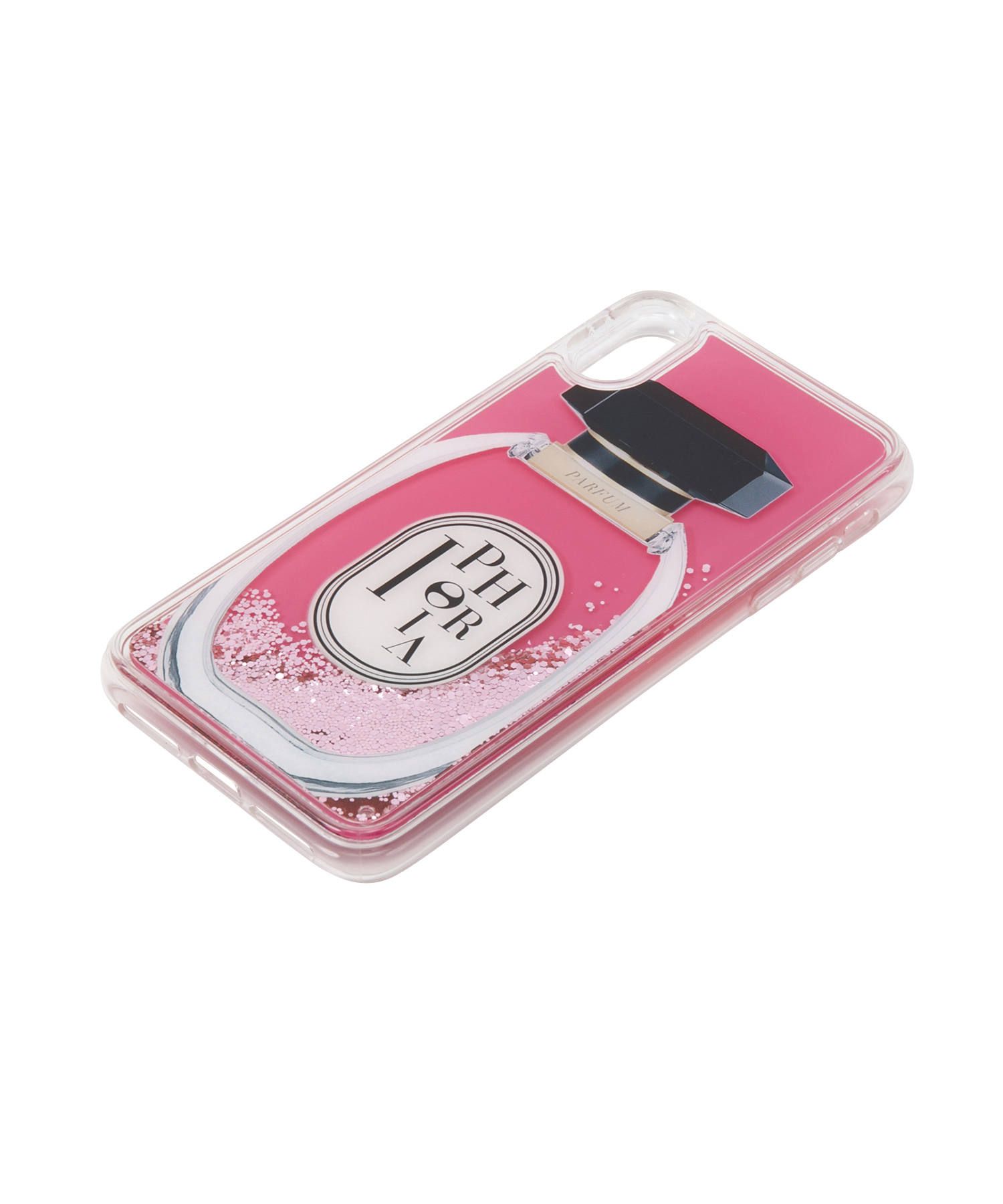 Liquid Case for Apple iPhone XS Max - Perfume Round Rose