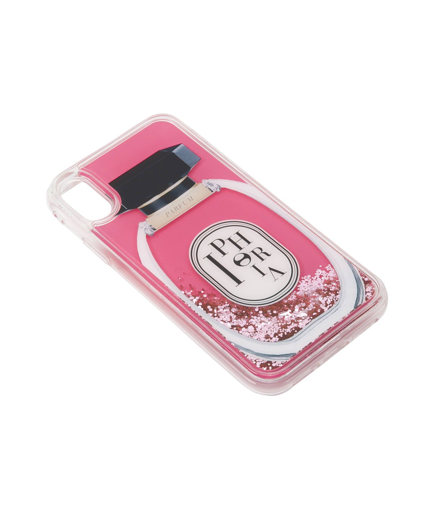 Liquid Case for Apple iPhone XR - Perfume Round Rose