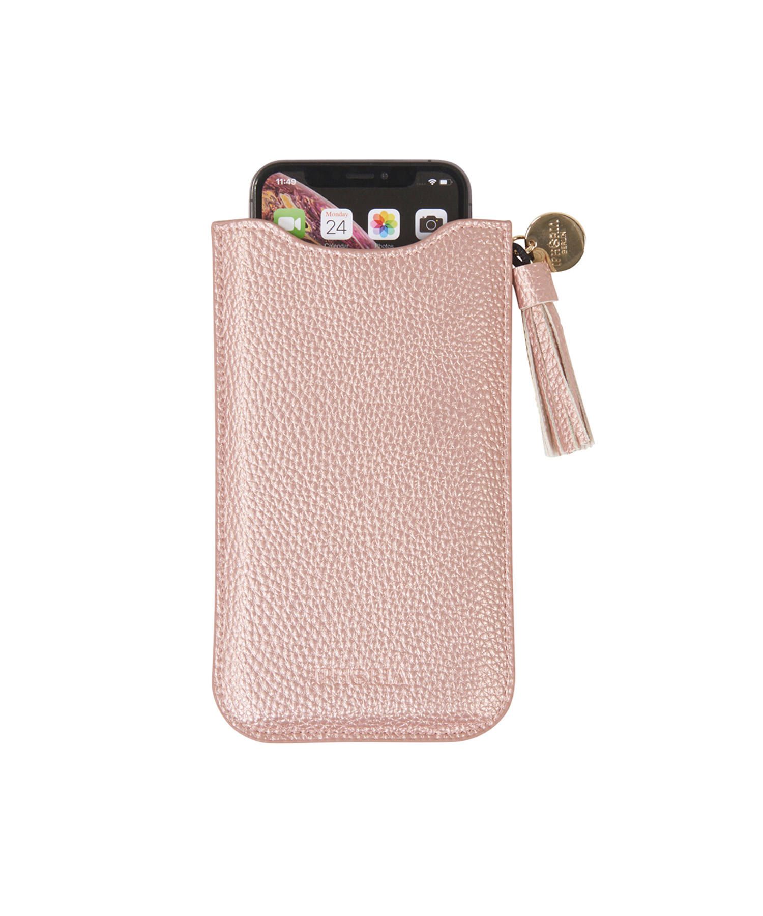 Necklace Sleeve Case for Apple iPhone 6+/7+/8+/XS Max - Rose Gold