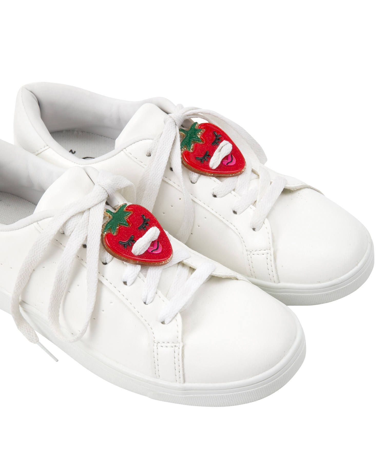 Acryl Sneaker Patches - Strawberry