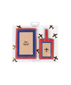 Travel kit (Passport Holder-Luggage Tag) - Bon Voyage Nude