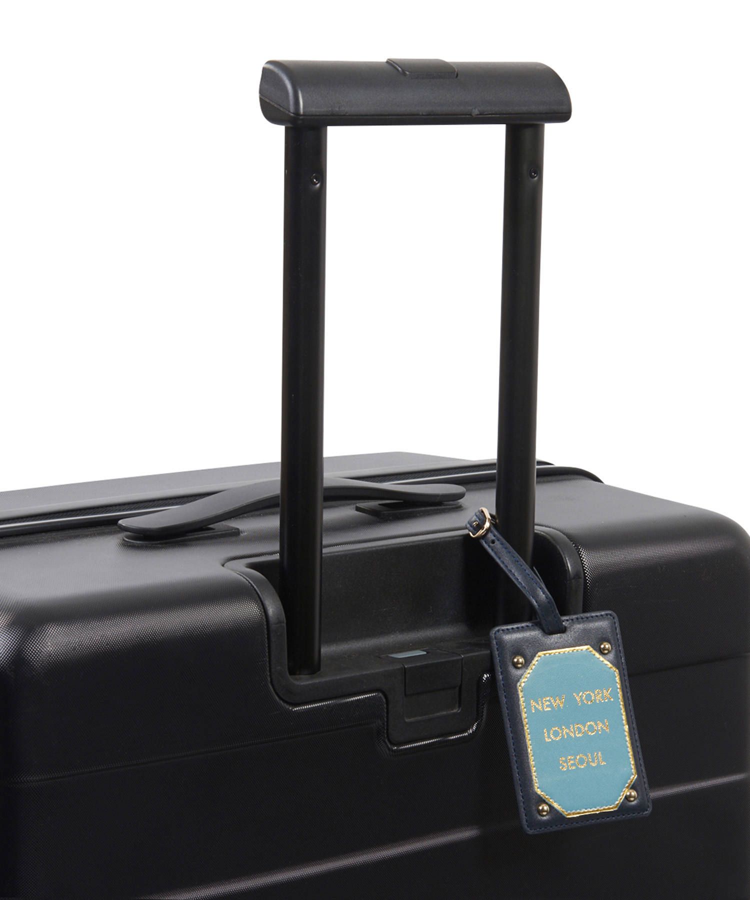 Travel kit (Passport Holder-Luggage Tag) - Milan Berlin Tokyo Blue