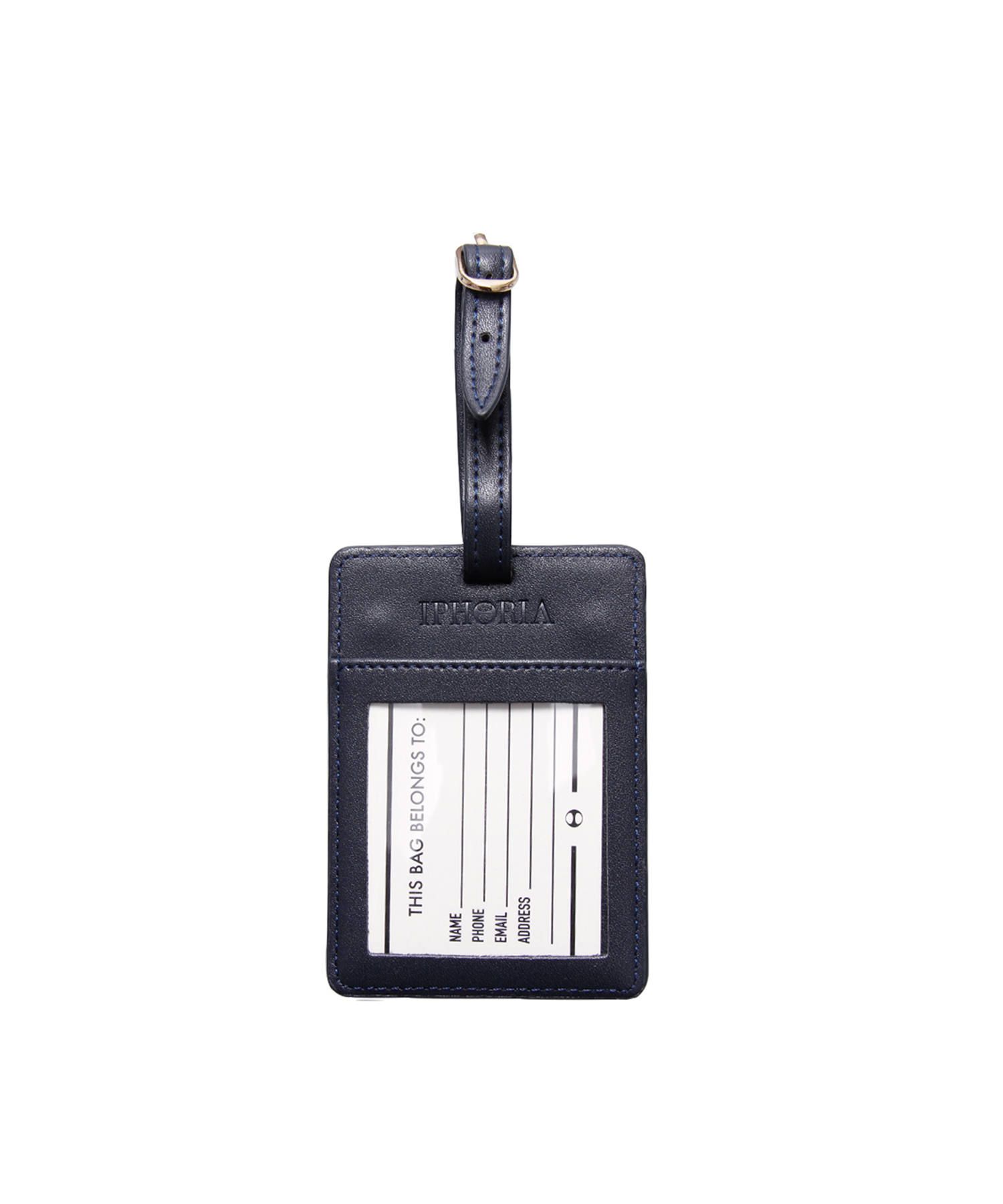Travel kit (Passport Holder-Luggage Tag) - Milan Berlin Tokyo Blue