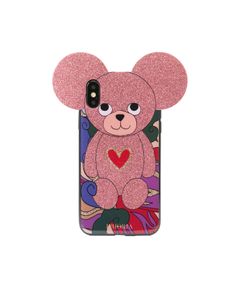 Case for Apple iPhone X/XS - Teddy Abstract Pattern