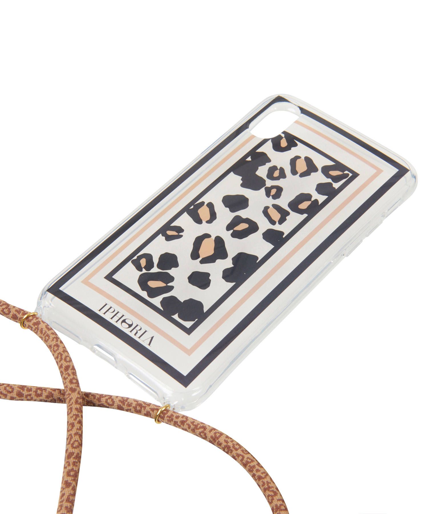 Necklace Case for Apple iPhone X/XS - Transparent Leo