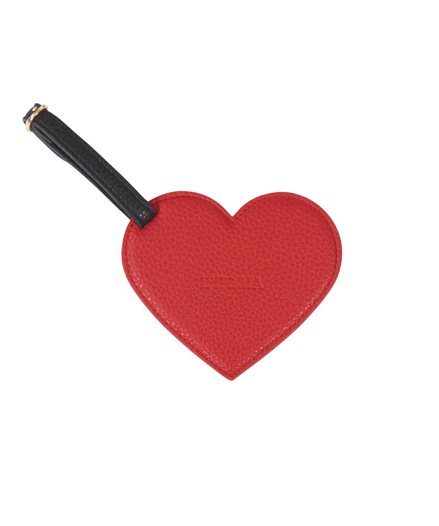 Luggage Tag - Heart Red
