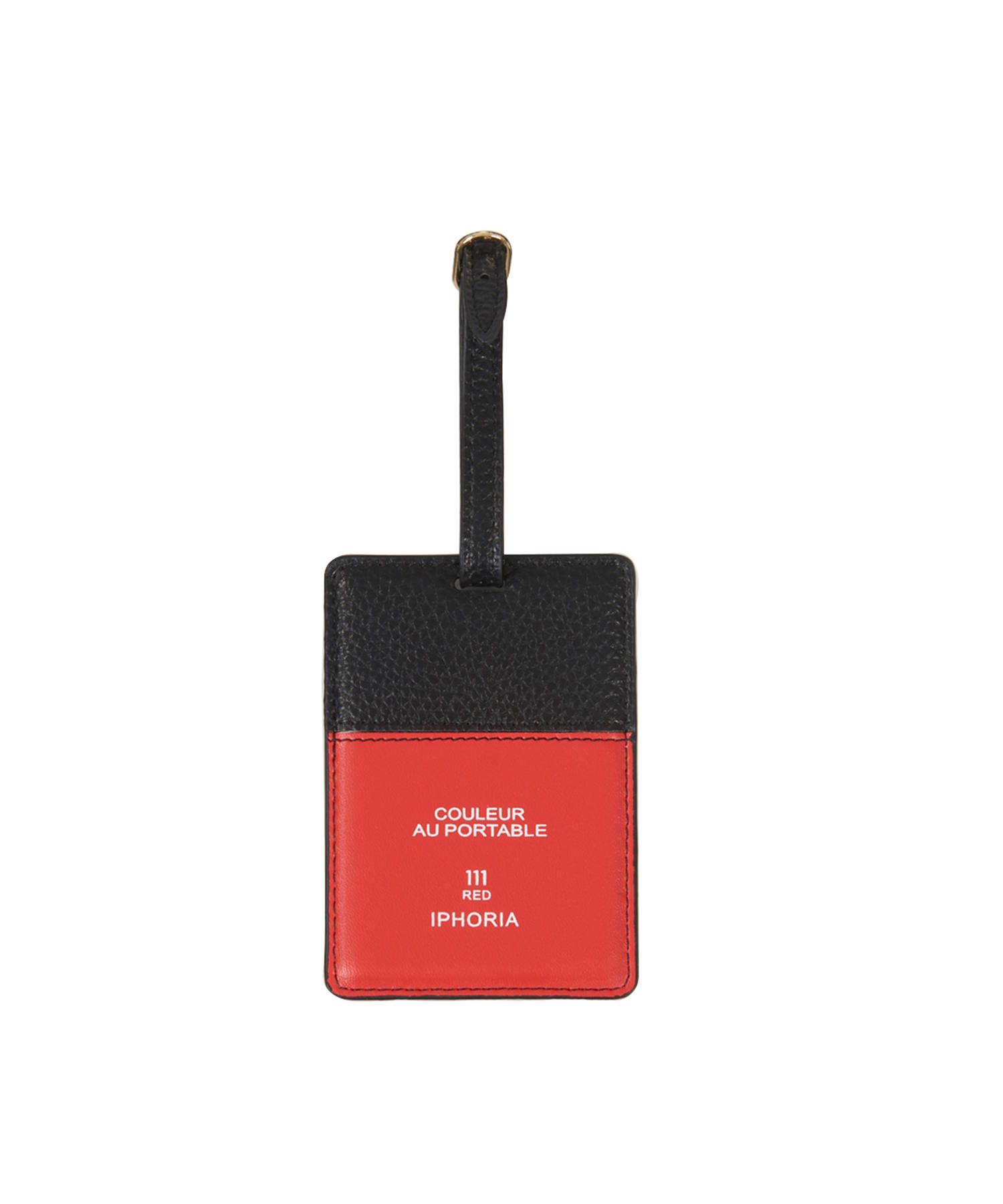 Luggage Tag - Couleur au Portable Red