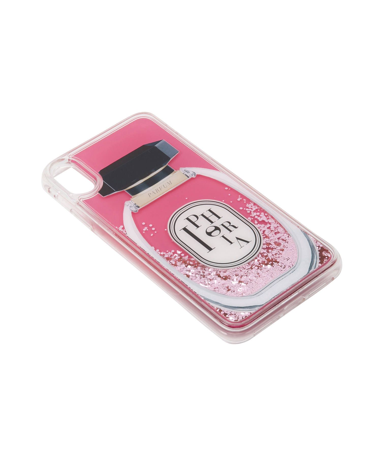 Liquid Case for Apple iPhone XS Max - Perfume Round Rose