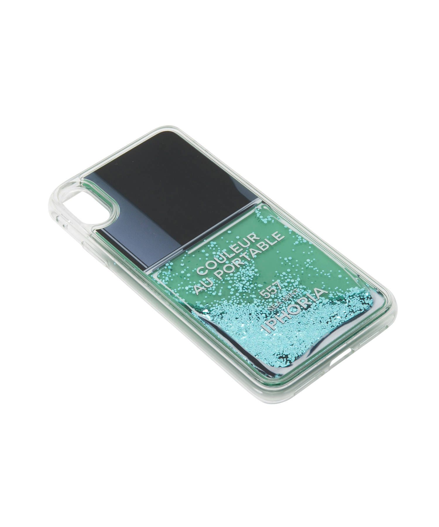 Liquid Case for Apple iPhone XS Max - Nail Polish Turquoise