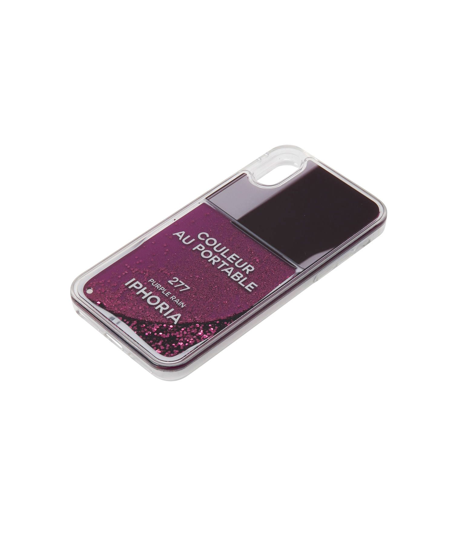 Liquid Case for Apple iPhone X/XS - Nailpolish Purple