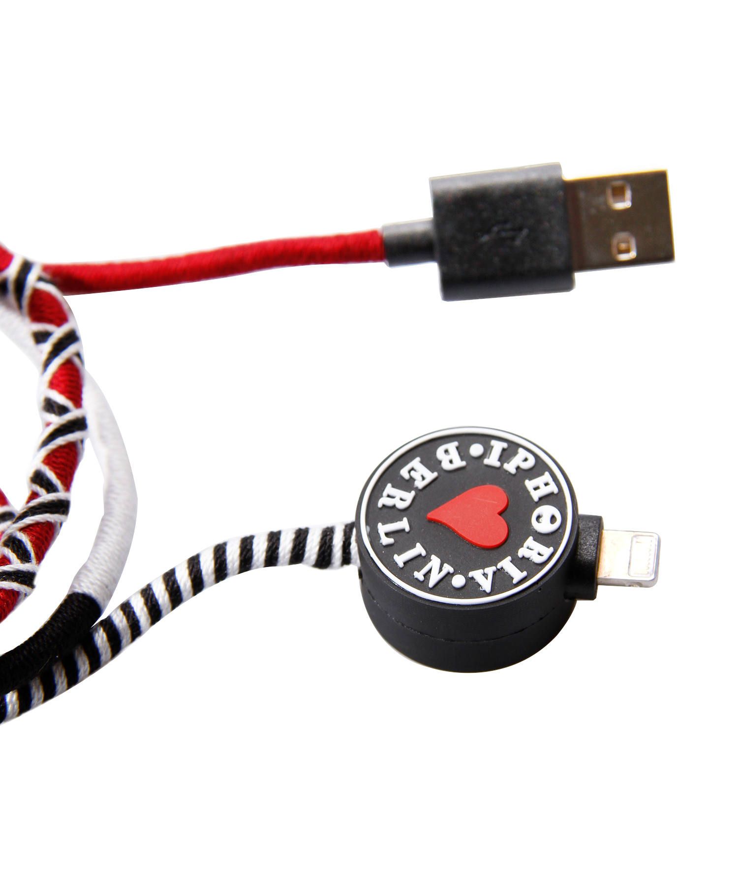 Charging Cable for Apple iPhone - Iphoria Berlin Multicolor