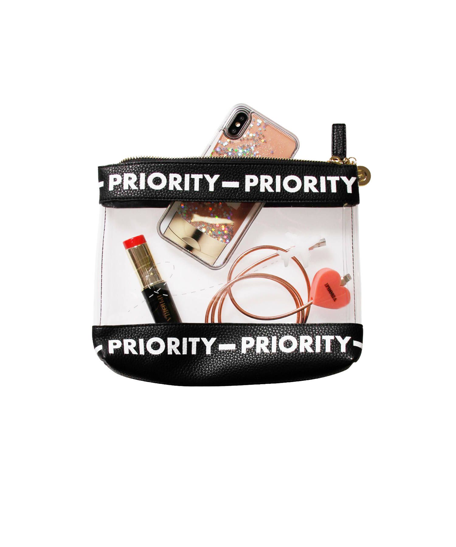 Inflight Bag - Priority Black White