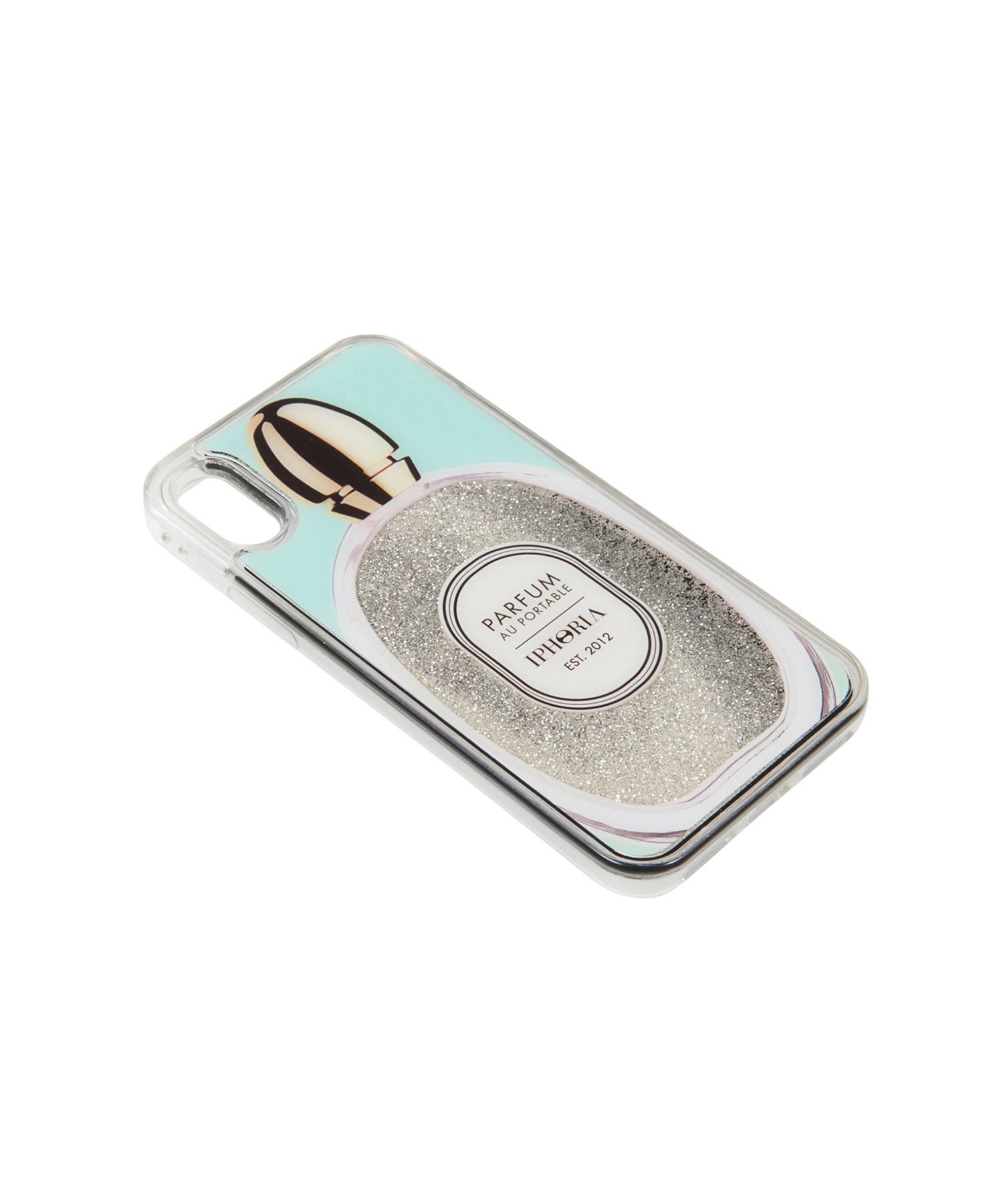 Liquid Case for Apple iPhone X/XS - Perfume Round Mint
