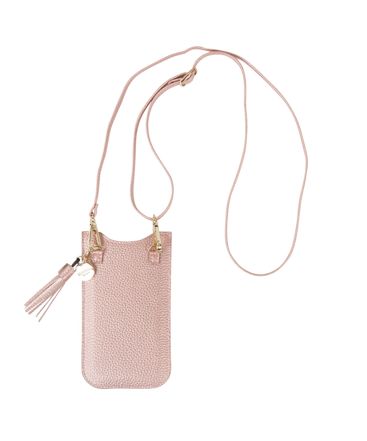 Necklace Sleeve Case for Apple iPhone 6/7/8/SE(第2世代)/X/XS/XR - Rose Gold